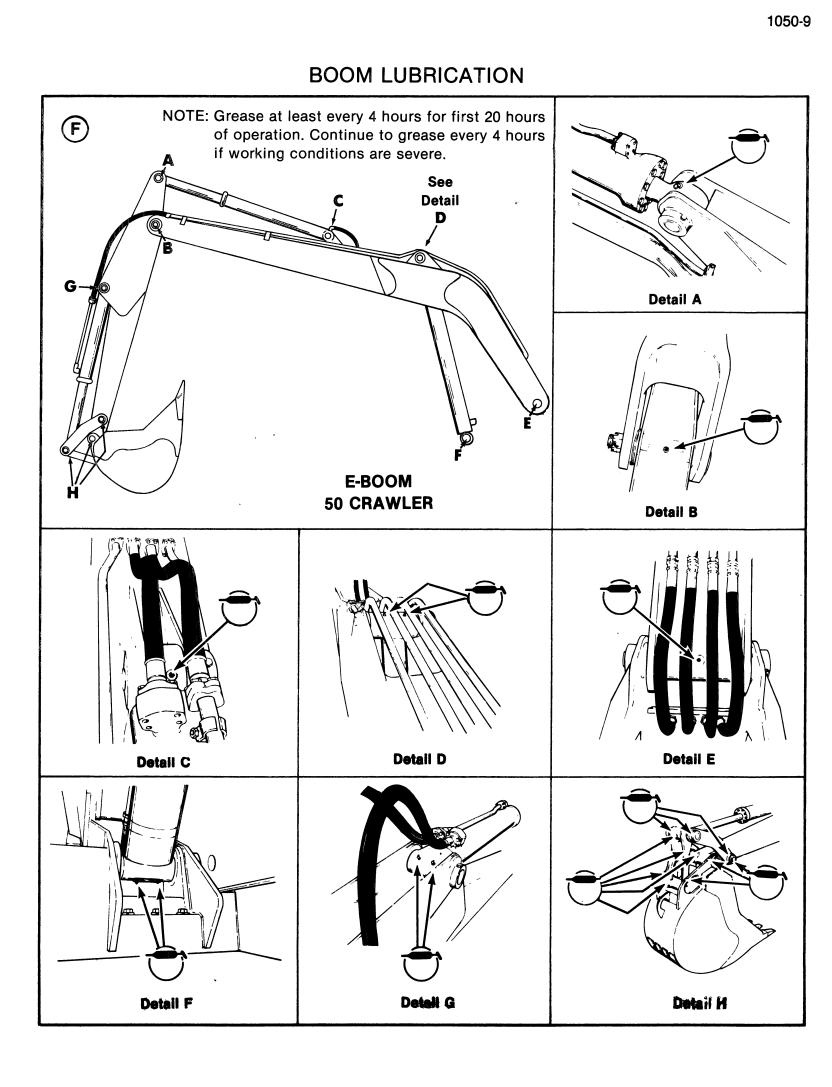 CASE 40-E CRAWLER E SERIES EXCAVATOR