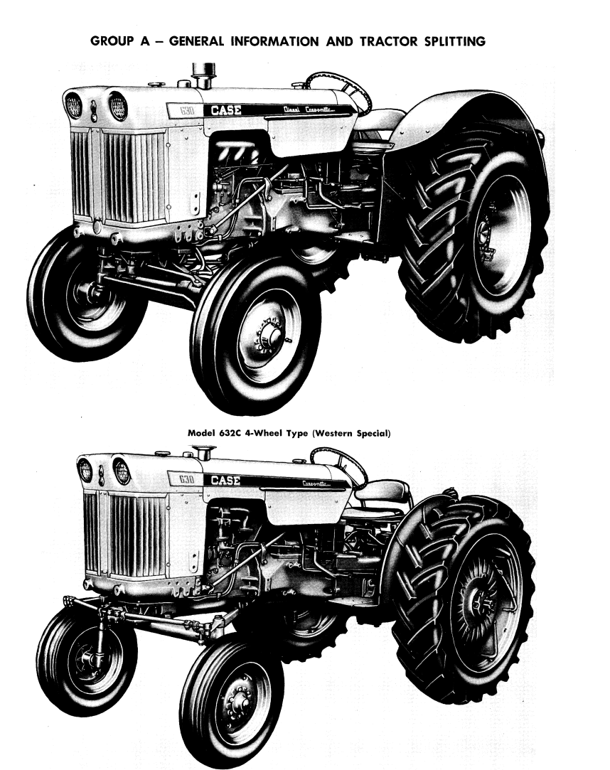 CASE 630 SERIES TRACTOR DEALER