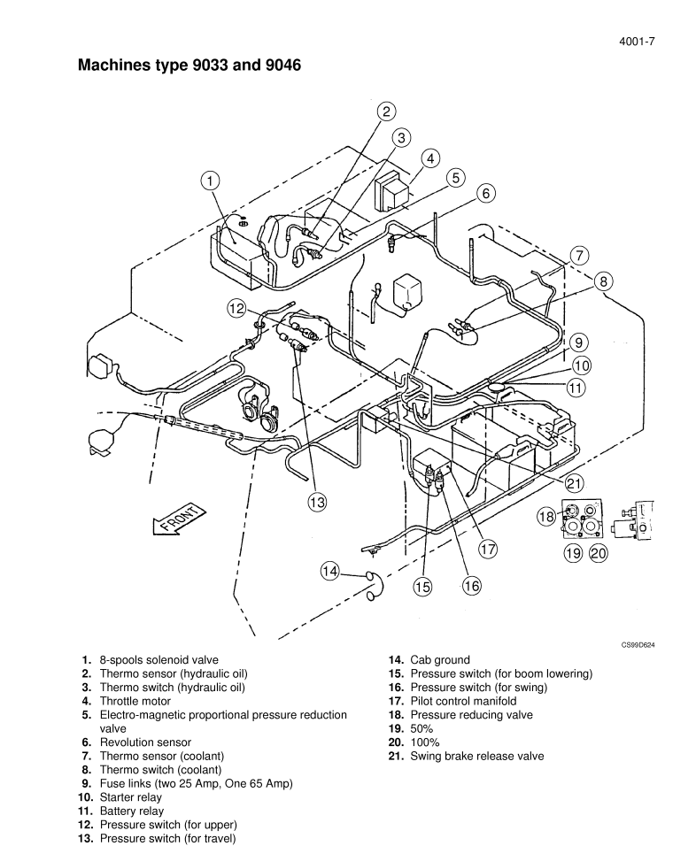 CASE 9021 HYDRAULIC EXCAVATOR