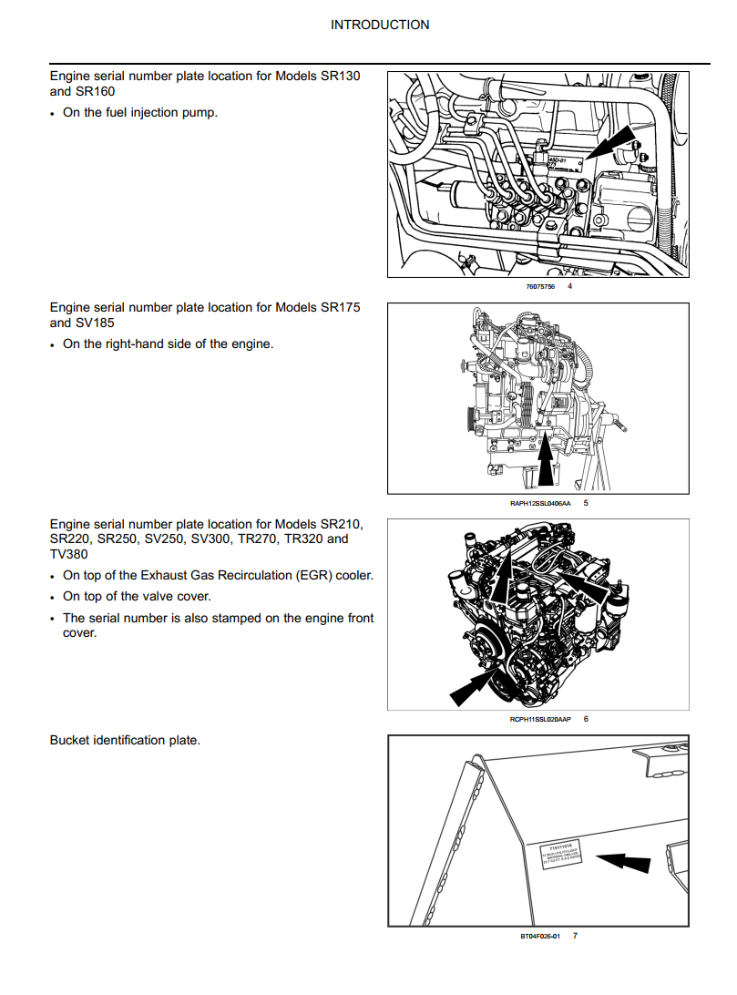 CASE ALPHA SERIES SR130 SR160 TIER 4B SKID LOADER