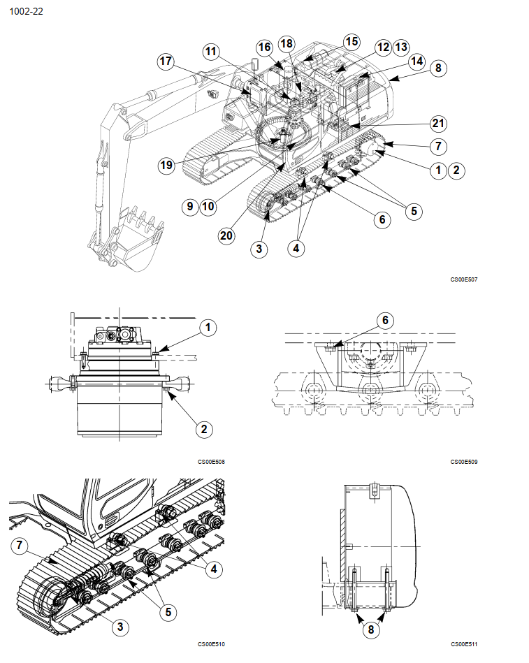 CASE CX180 CRAWLER EXCAVATOR
