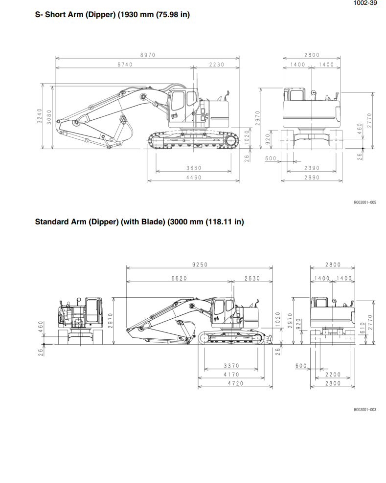 CASE CX225SR TIER 3 HYDRAULIC EXCAVATOR