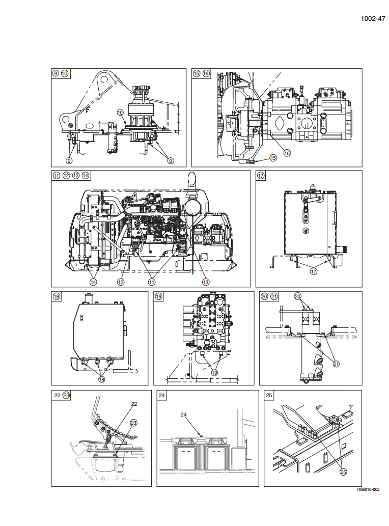 CASE CX470B CRAWLER HYDRAULIC EXCAVATOR