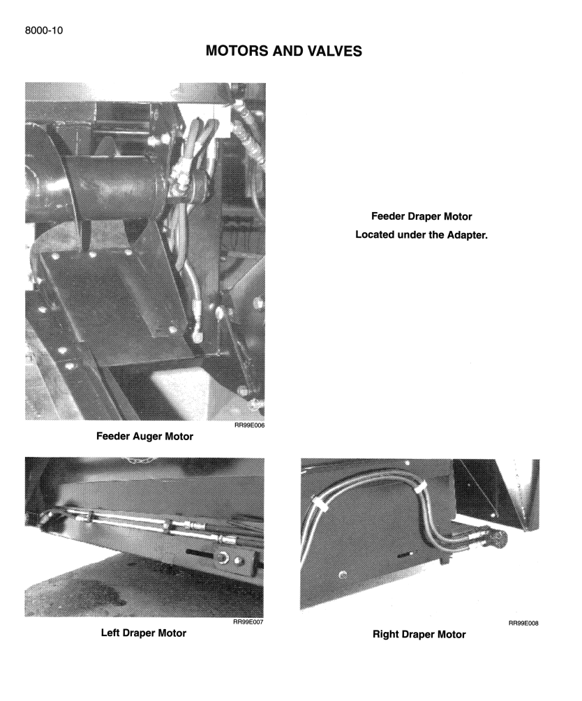 CASE IH 1042 1052 DRAPER HEADERS
