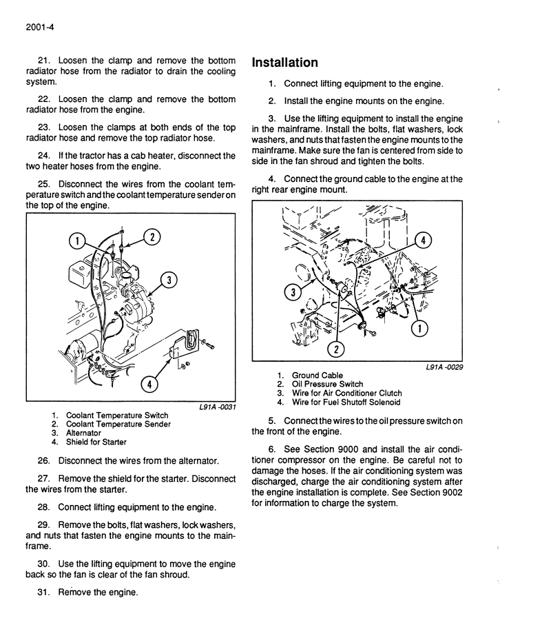 CASE IH 8820 8830 WINDROWER TRACTOR