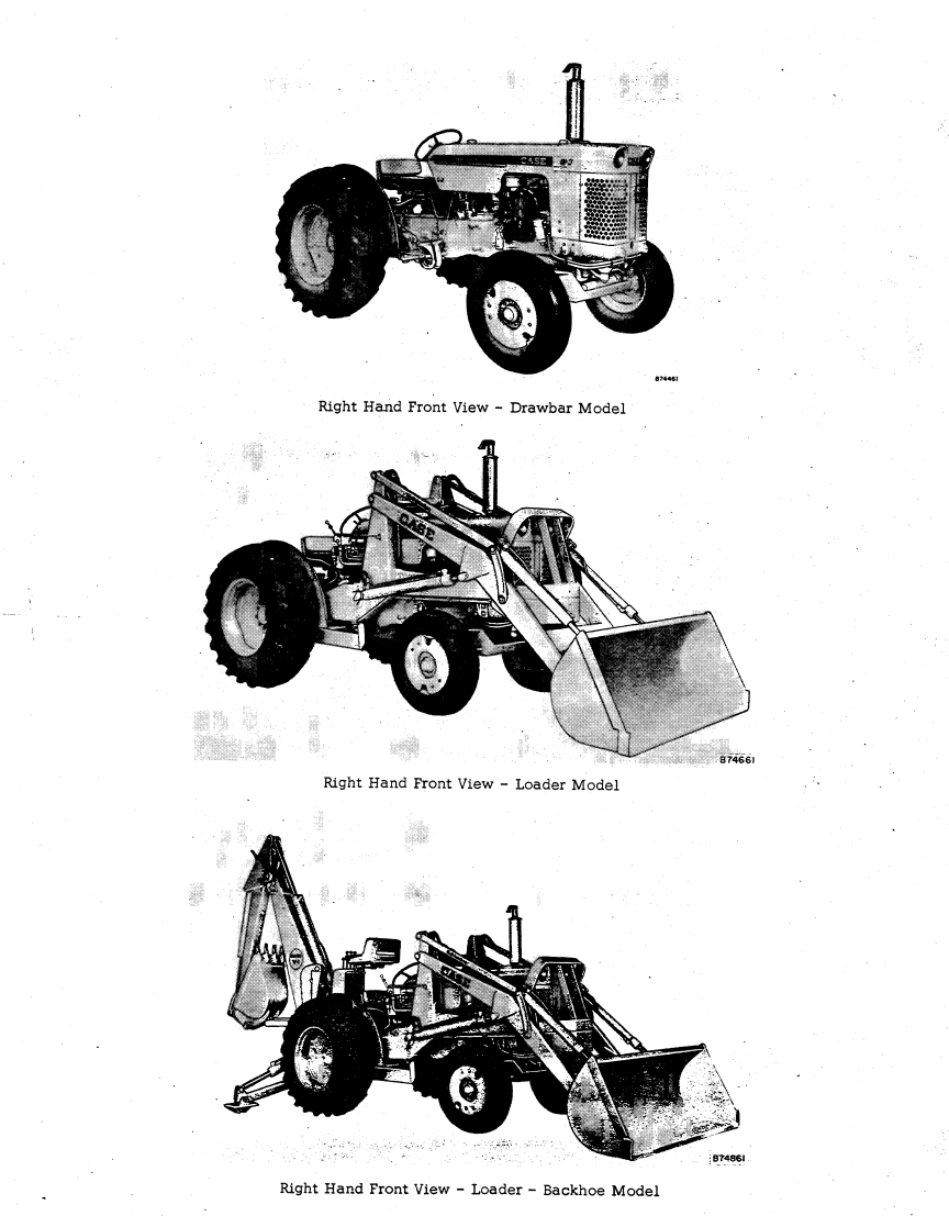 CASE W3 420B WHEEL TRACTOR LOADER