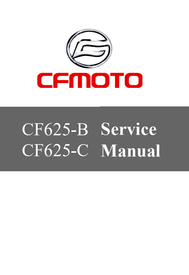 CFMOTO CF MOTO CF625-B CF625-C RS6 X6 ATV