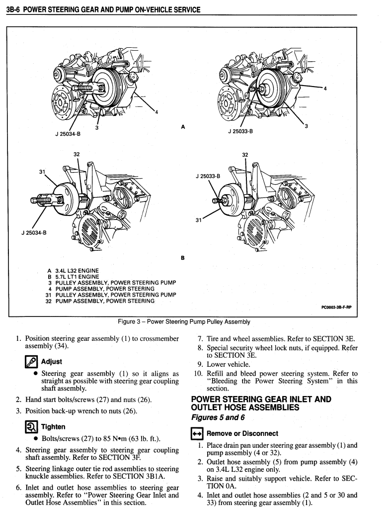 CHEVROLET CHEVY CAMARO V6 V8 1993-2002