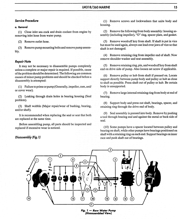 CHRYSLER 318 AND 360 V8 MARINE ENGINE OVERHAUL SERVICE REPAIR MANUAL