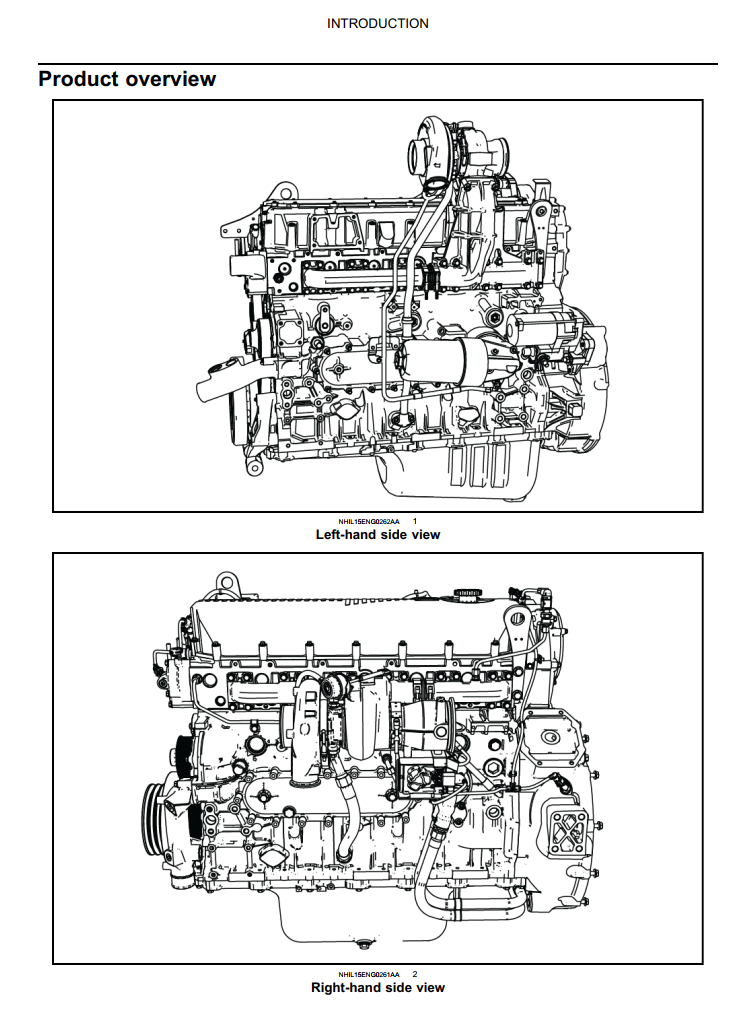 CNH CURSOR 9 TIER 4B FINAL STAGE 4 IV DIESEL ENGINE