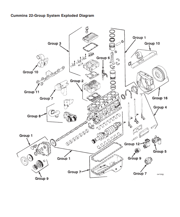 CUMMINS N14 DIESEL ENGINE