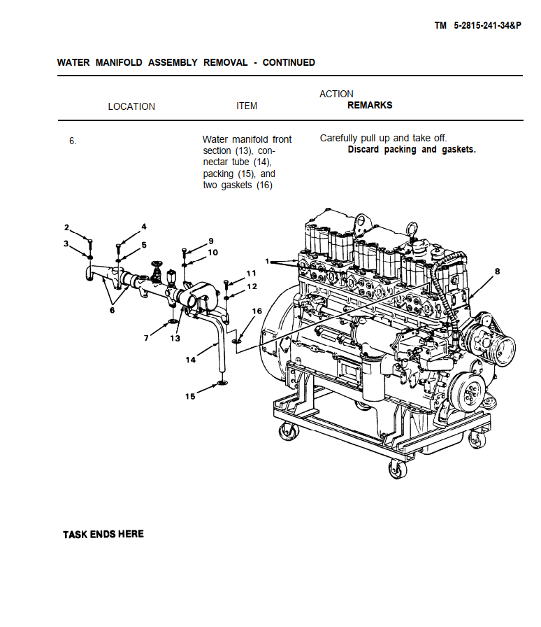 CUMMINS NTC 290 NTC-290 DIESEL ENGINE