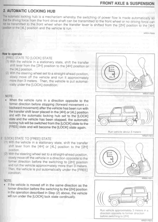 DAIHATSU ROCKY FEROZA F70 F75 F77