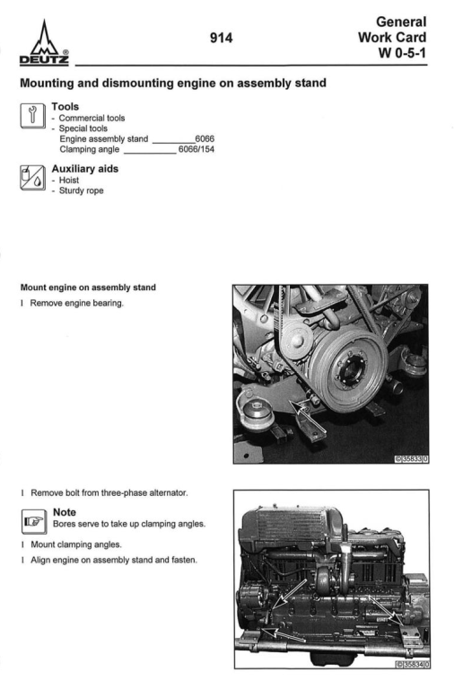 DEUTZ 914 SERIES