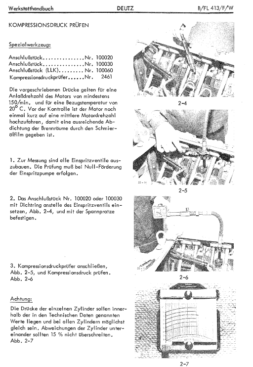 DEUTZ B FL413 W AND B FL413F FW DIESEL ENGINE