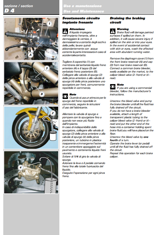 DUCATI MONSTER 400 620 BIKE