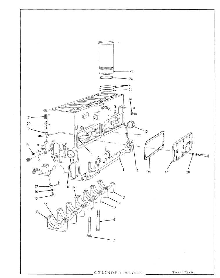 FIAT ALLIS 945 WHEEL LOADER TRACTOR PARTS CATALOG