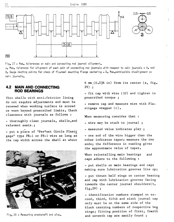 FIAT ALLIS 8365 ENGINE