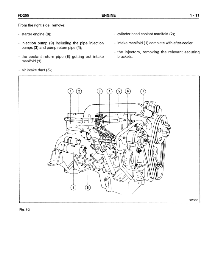 FIAT ALLIS FD255 CRAWLER DOZER