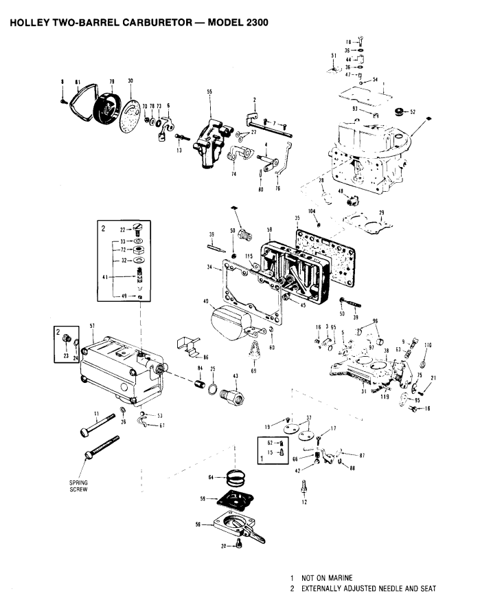 FORD 302-351 460 MARINE BOAT ENGINE