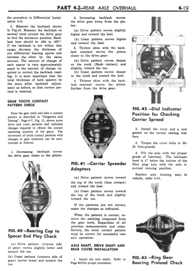 Falcon Rear Axle Code Chart FORD FALCON XA FAIRLANE ZF WORKSHOP SERVICE REPAIR MANUAL