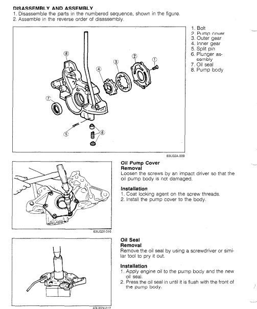 FORD LASER KL KM 1995-1999 B6 BP ENGINE