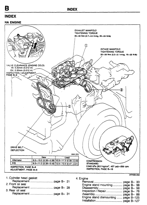 FORD TRADER MAZDA T TRUCK 3000 3500 4000 1989-2000