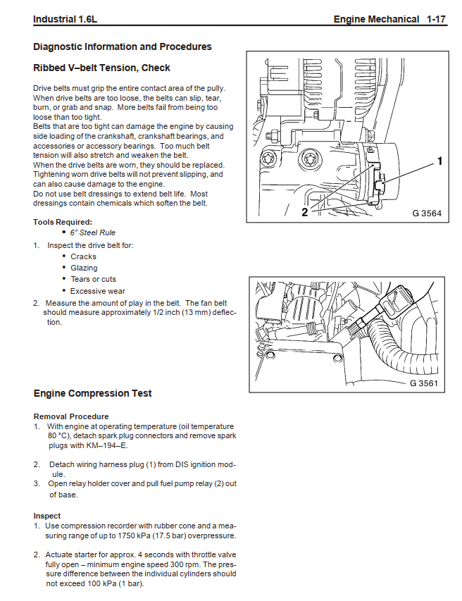 GM VORTEC 1.6L INDUSTRIAL ENGINE