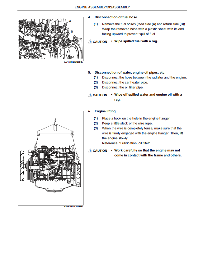 HINO P11C VC UP AND E13C E13C-TI DIESEL ENGINE