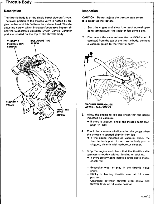 HONDA PRELUDE 2.2L 2.3L 1992-1996
