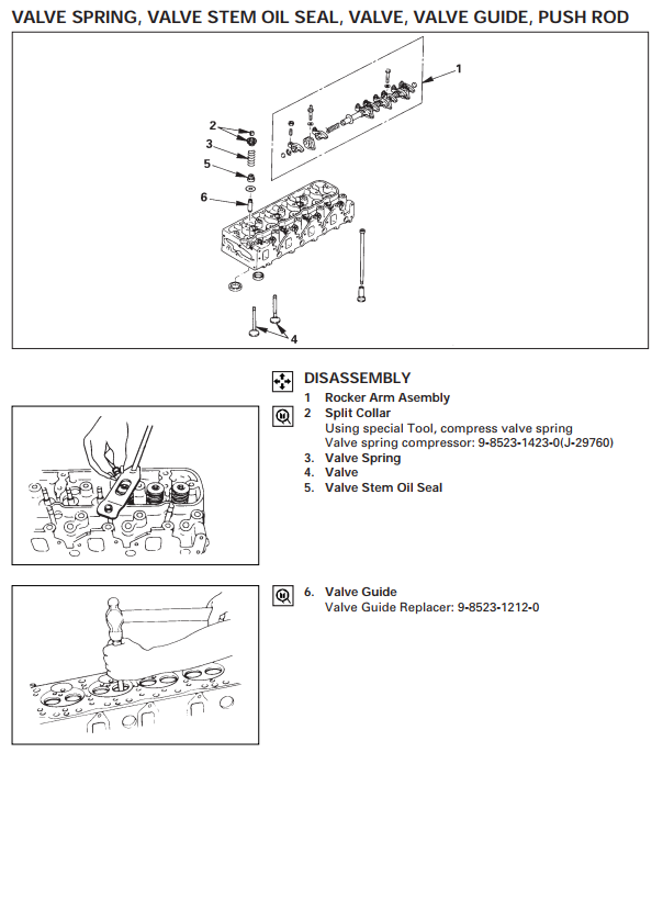 ISUZU 4JA1 4JB1 4JC1 4JB1T 4JB1TC 4JG2 DIESEL ENGINE