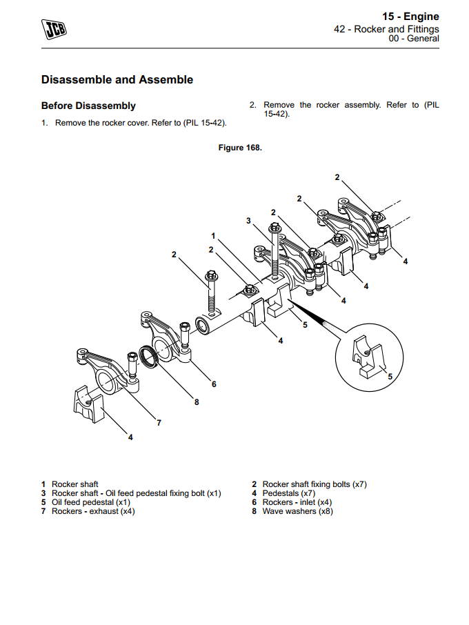 JCB 926 930 940 945 950 ROUGH TERRAIN TRUCK