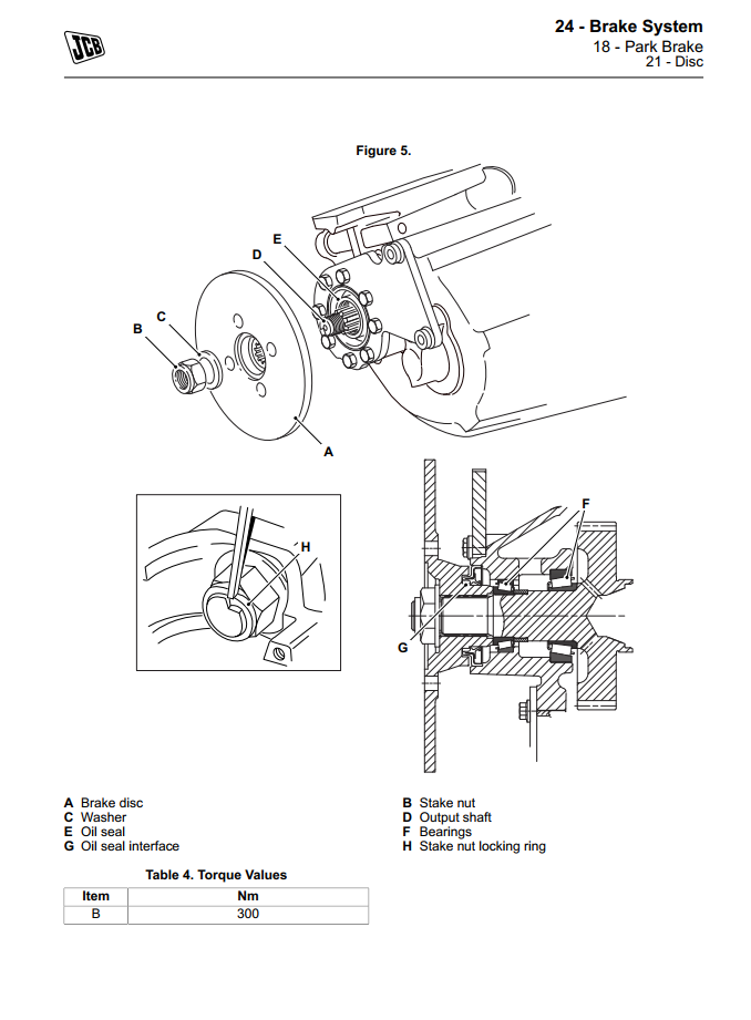 JCB HS750 TRANSMISSION AXLE