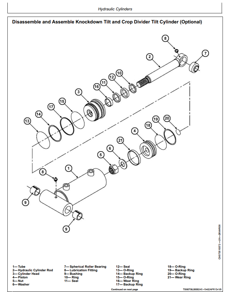 JOHN DEERE 3520 3522 SUGAR CANE HARVESTOR