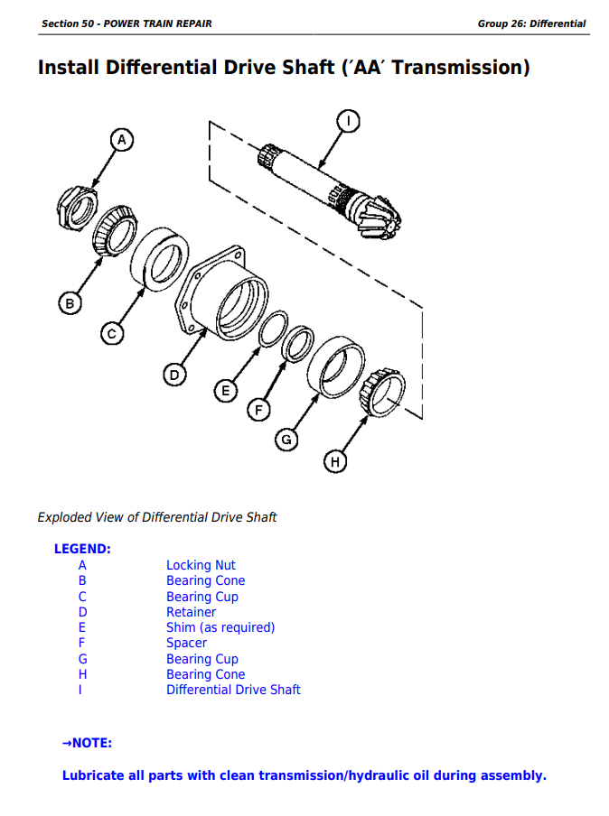 JOHN DEERE 5103 5203 5303 5403 5045 5055 5065 5075 5204 TRACTOR