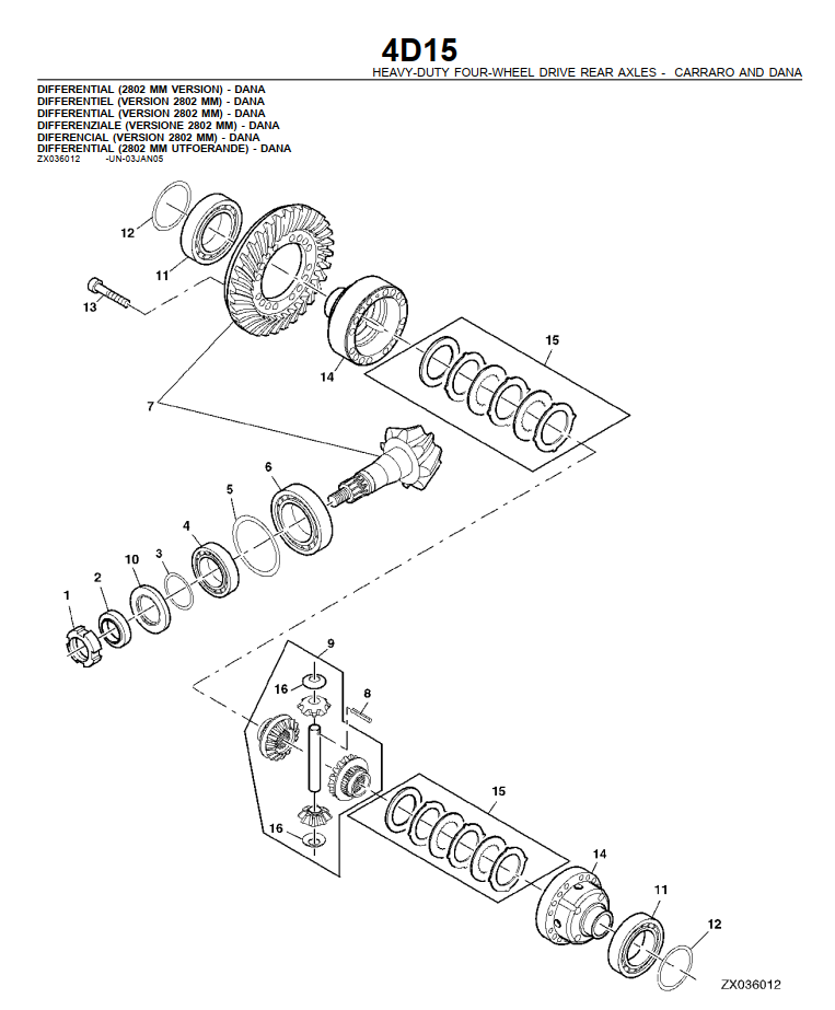 JOHN DEERE 7200 7300 7400 7500 PC4393 FORAGE HARVESTERS