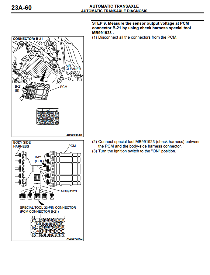 MITSUBISHI GALANT 2.4L 3.8L 2004-2010