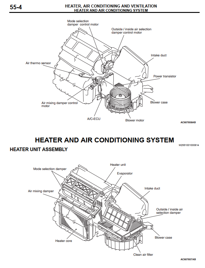 MITSUBISHI LANCER 2.0L 2007-2011