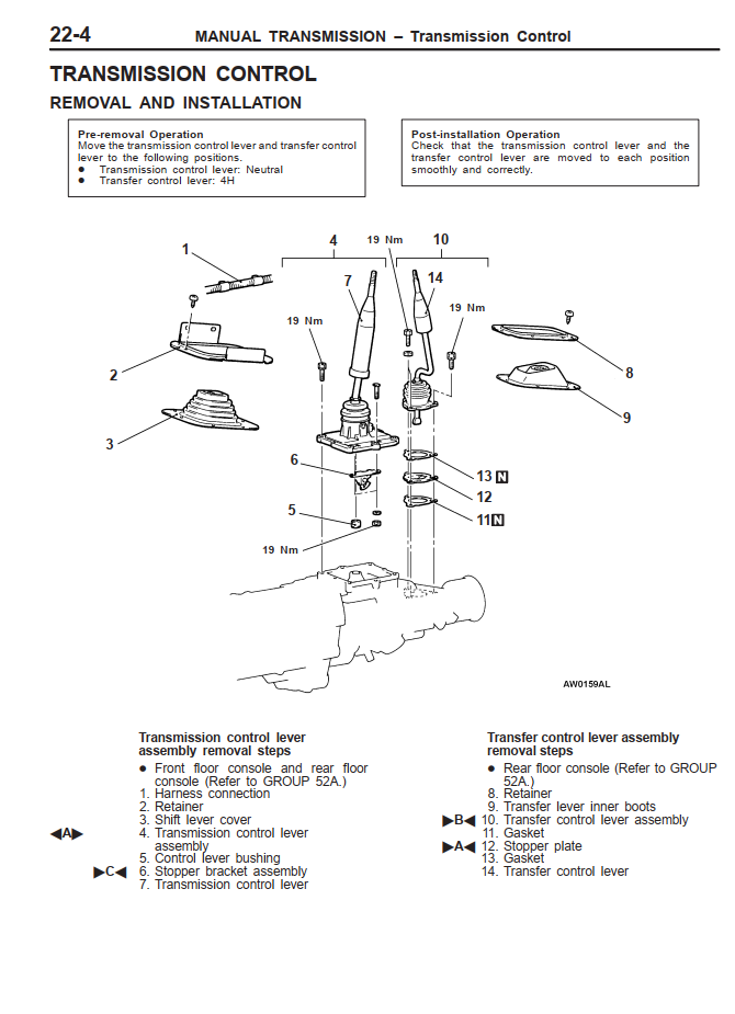 MITSUBISHI PAJERO iO QA 1.6L 1.8L 2.0L 1998-2006