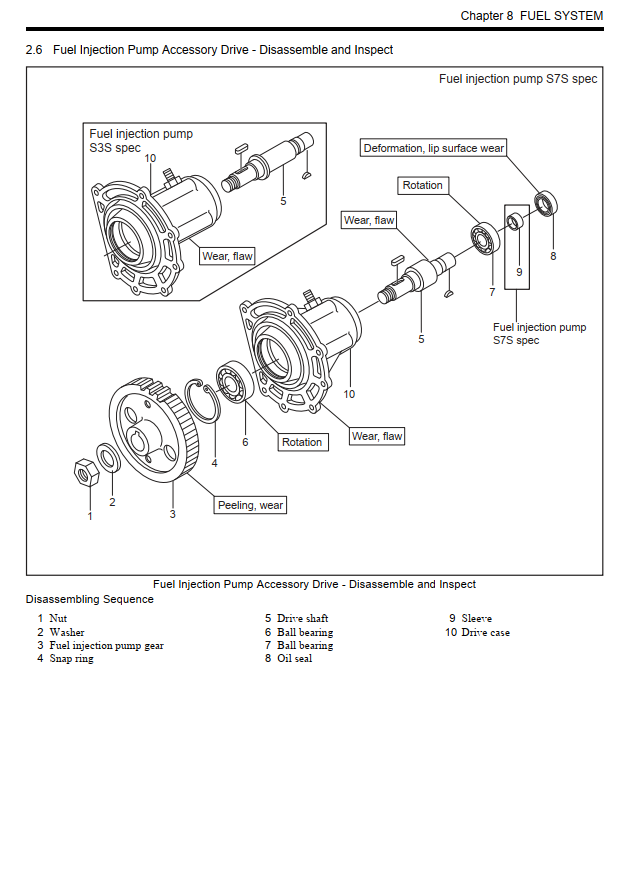 MITSUBISHI S12A2 S12 DIESEL ENGINE