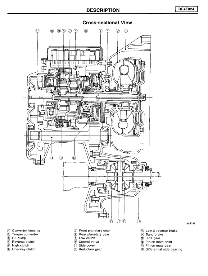 NISSAN MAXIMA J30 3.0L V6 1989-1994