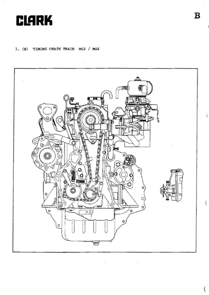 CLARK GPM 20 - 30 SM-5113 FORKLIFT