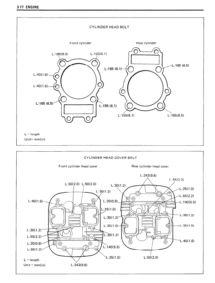 SUZUKI VS700GL VS700 INTRUDER BIKE 1985-2009