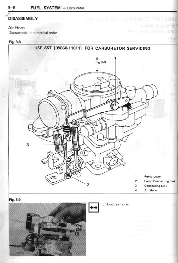 TOYOTA 18R 18RG 18R-G 18RC 18R-C ENGINE