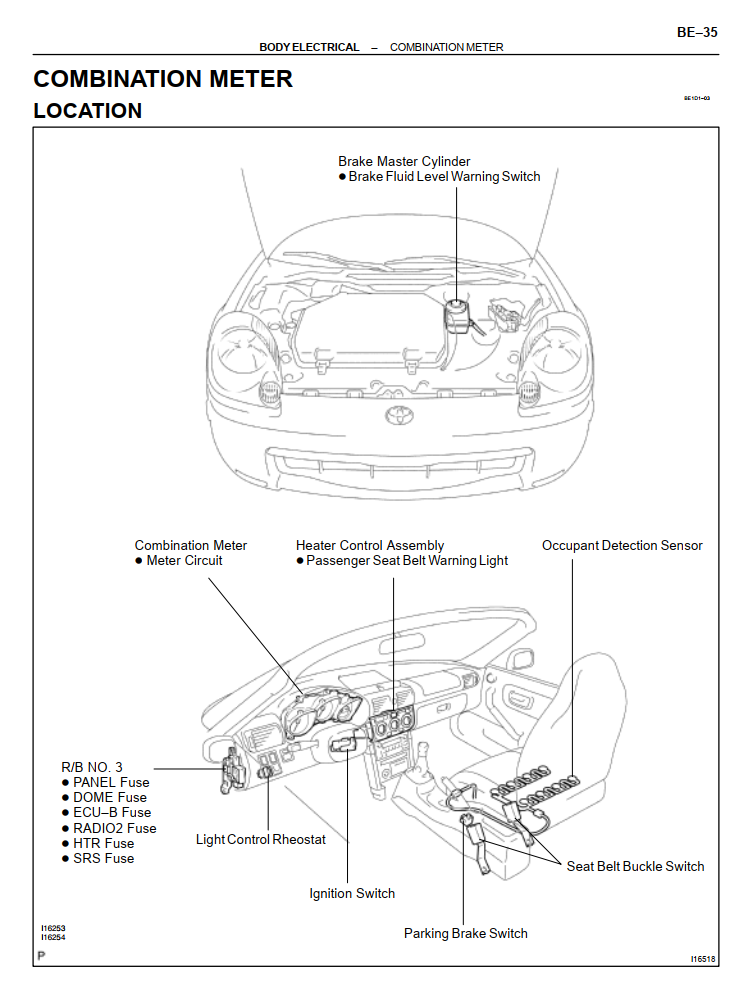 TOYOTA MR2 SPYDER MK3 1.8L 1999-2007 ZZW30R