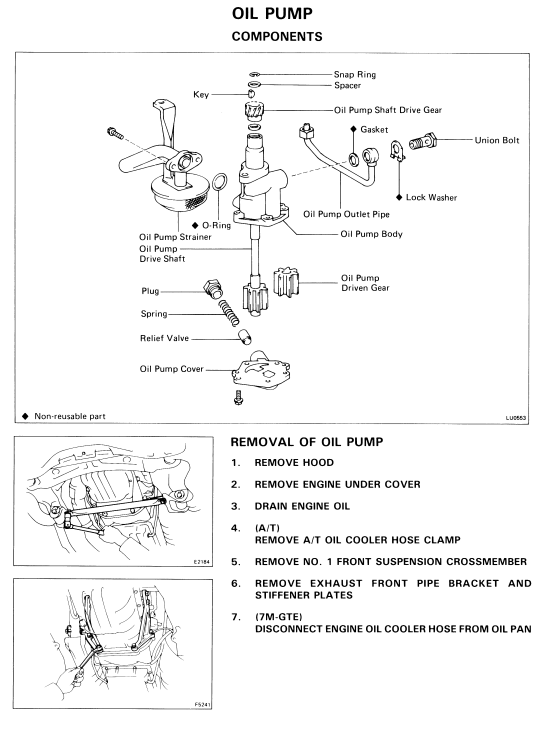 TOYOTA SUPRA A70 3.0L 1986-1992