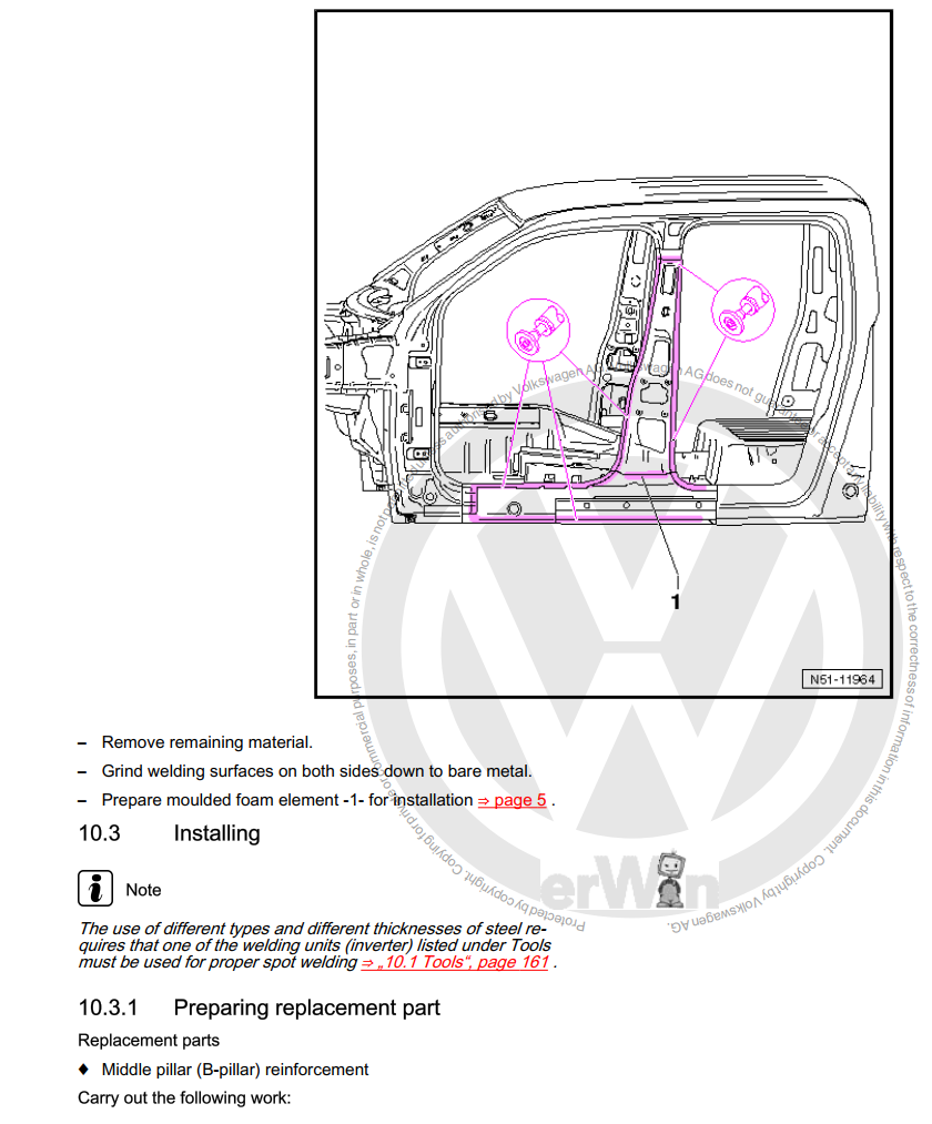 VOLKSWAGEN AMAROK 2010-2015 BODY