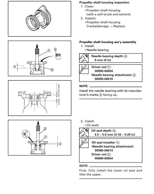 YAMAHA F15A F9.9C FT9.9D OUTBOARD MOTOR