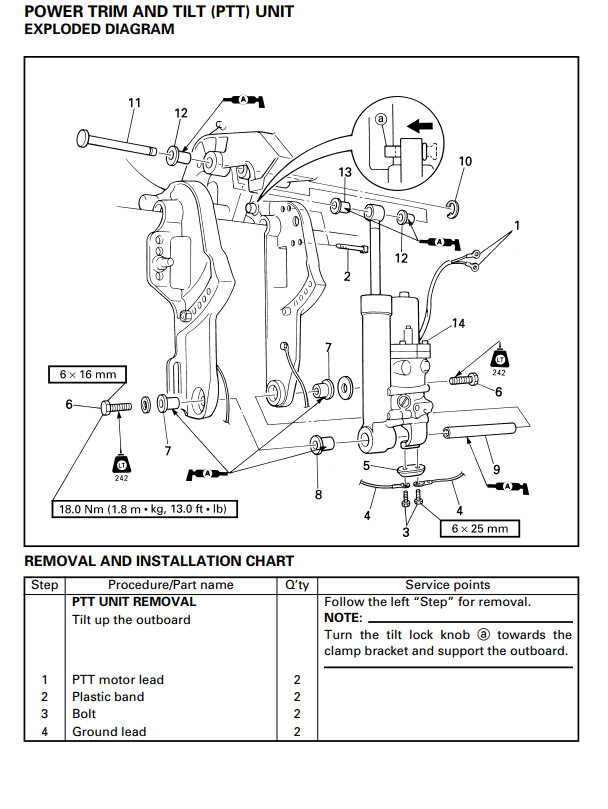 YAMAHA F20A F25A F25X OUTBOARD MOTOR