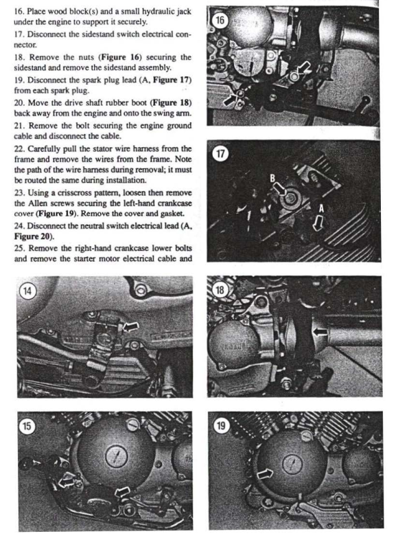 YAMAHA VIRAGO XV535 XV 535 V-TWINS 1987-1993